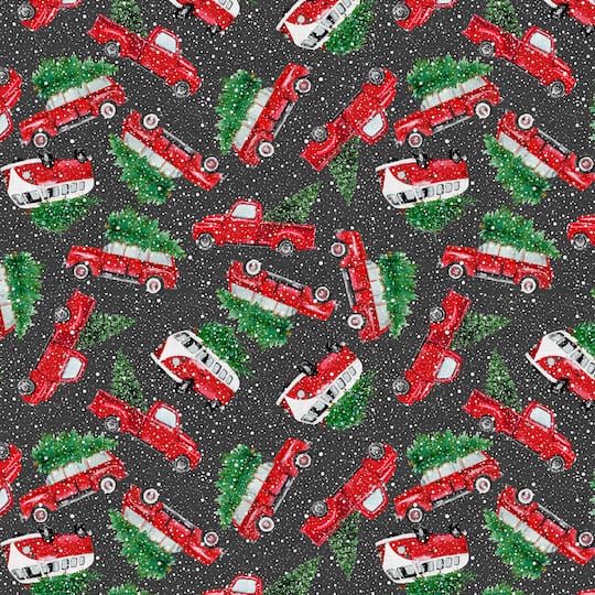 Michaels, Fabric Editions Christmas Vacation Cotton Fabric – Category: Christmas